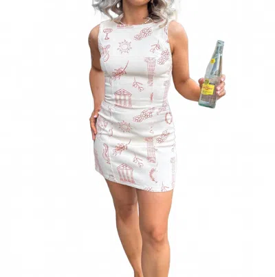 Bailey Rose Evanthe Mini Dress In White In White