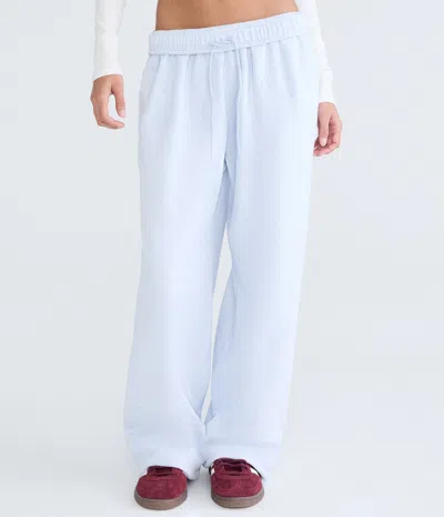 Aéropostale Cloud Soft High-rise Straight Leg Sweatpants In Blue