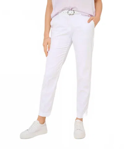 Brax Ultra Lite Chino Pants In White In White