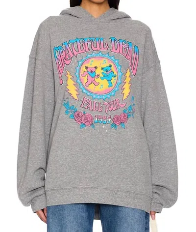 Daydreamer Grateful Dead Fall Tour 94 Bf Hoodie In Heather Grey In Gray