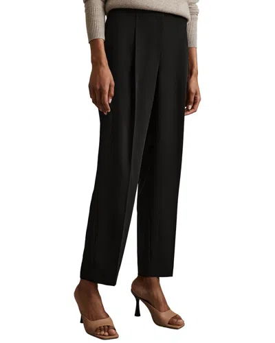 Reiss Dolly Taper Trouser In Black