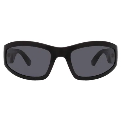 Moschino Grey Wrap Men's Sunglasses Mos164/s 0807/ir 55 In Black