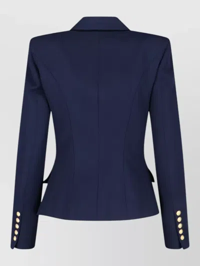 Balmain Jacket  Woman Color Marine In Blue