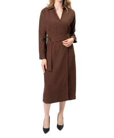 Area Stars Cass Dress In Brown In Brown