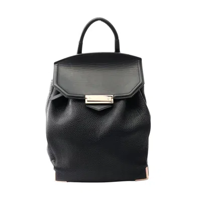 Alexander Wang Prisma Leather Backpack In Black