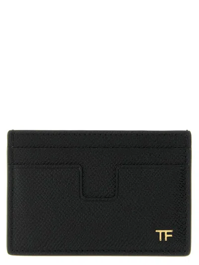 Tom Ford Logo Card Holder Wallets And Card Holders Black