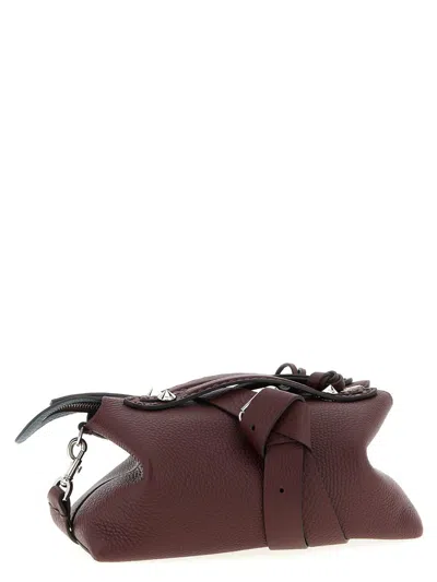 Fendi Women Burgundy By The Way Selleria Medium Reversible Handbag In Red