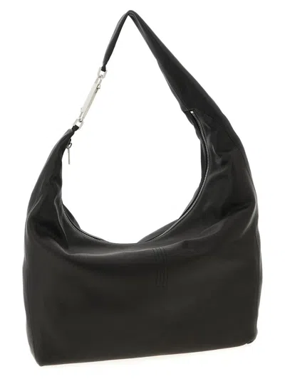 Rick Owens 'gemini' Shoulder Bag In Black
