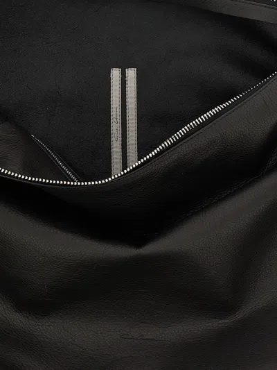Rick Owens 'gemini' Shoulder Bag In Black