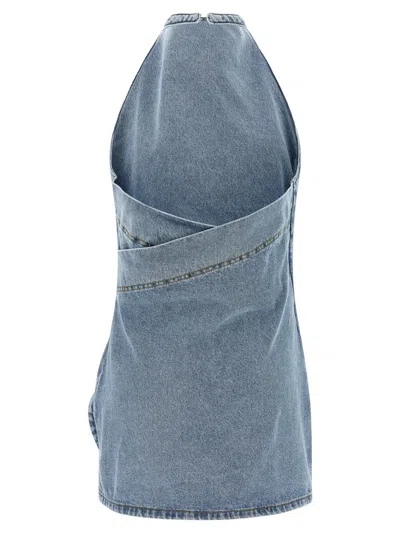 Magda Butrym Denim 10 Dress Dresses Light Blue In Blue