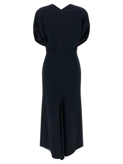 Victoria Beckham 'edith' Dress In Blue