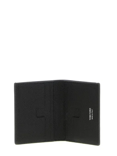 Tom Ford Foldable Card Holder In Black