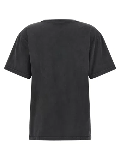 Alexander Wang T Hotfix Logo T-shirt In Black