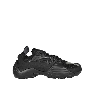 Lanvin Black Polyethylene Athletic Sneakers