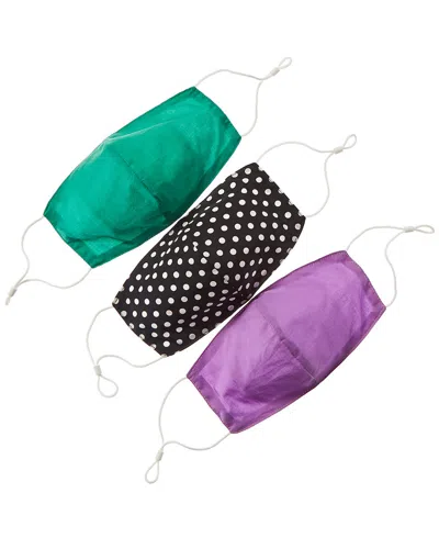 6 Shore Road Pack Of 3 Cloth Face Masks In Multi