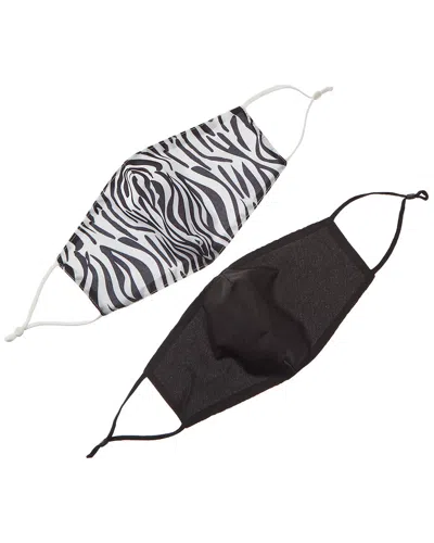 Marcus Adler Set Of 2 Cloth Face Masks In Black