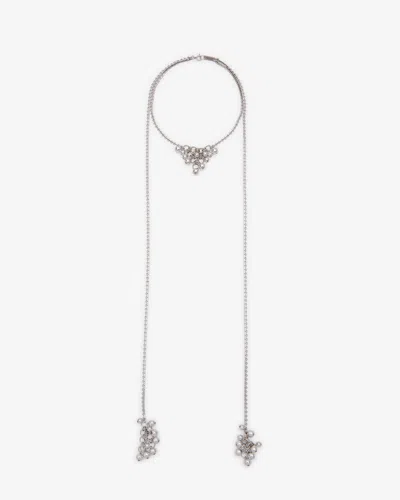 Isabel Marant Mia Scarf In Metallic