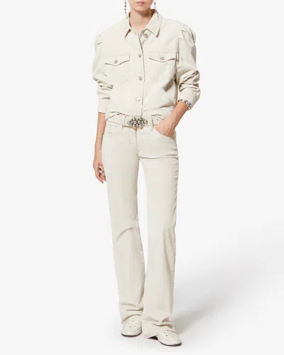 Isabel Marant Étoile Kelly Pants In White