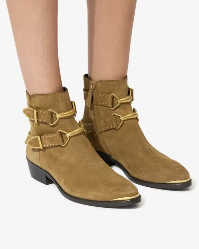 Isabel Marant Zalya Boots In Brown