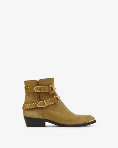 Isabel Marant Zalya Boots In Brown