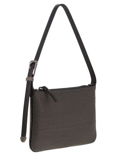 Brunello Cucinelli Women Bc Duo Precious Shoulder Bag In Brown