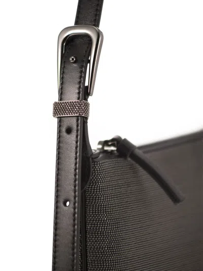 Brunello Cucinelli Women Bc Duo Precious Shoulder Bag In Brown