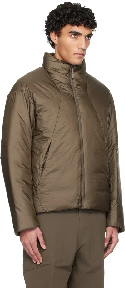 Veilance Taupe Conduit Down Jacket
