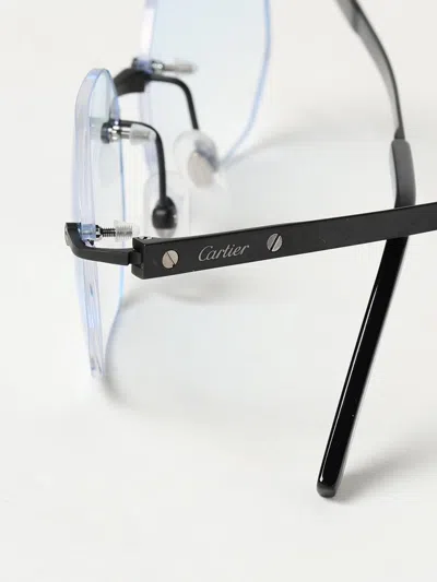Cartier Optical Frames Men Black In Black