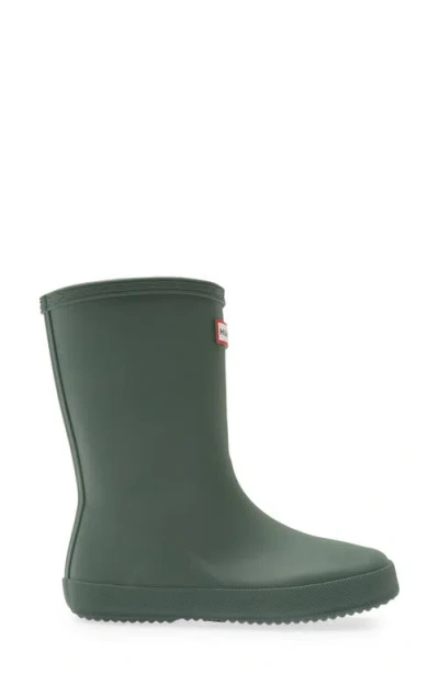 Hunter Kids' First Classic Rain Boot In Green