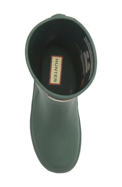 Hunter Kids' First Classic Rain Boot In Green