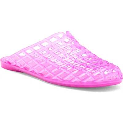 Jeffrey Campbell Sea Glass Jelly Mule In Multi