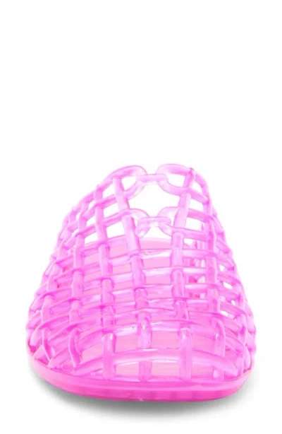 Jeffrey Campbell Sea Glass Jelly Mule In Multi