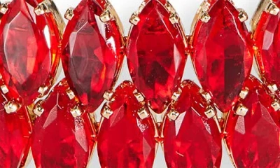 Nordstrom Rack Navette Coil Bracelet In Red