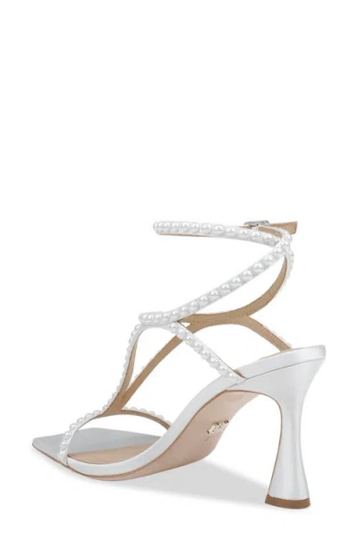 Badgley Mischka Collection Gianni Ankle Strap Sandal In Animal Print