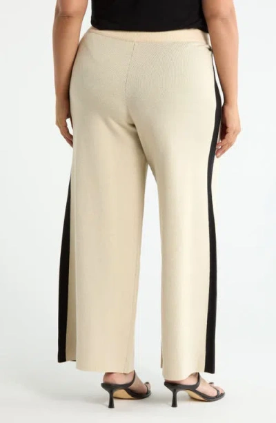 By Design Side Stripe Pull-on Pants In White