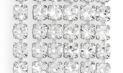 Nordstrom Rack Crystal Y-necklace In White