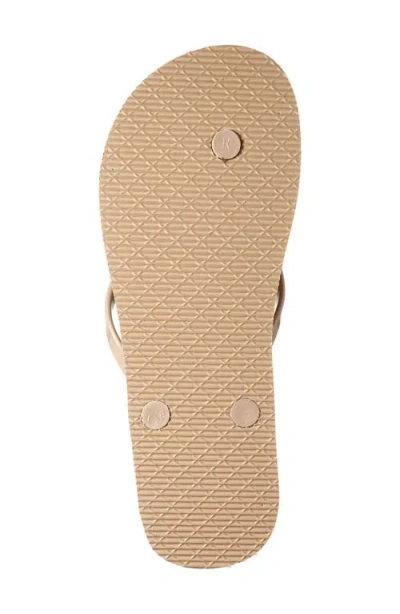 Karl Lagerfeld Paris Zaid Flip Flop Sandal In Animal Print