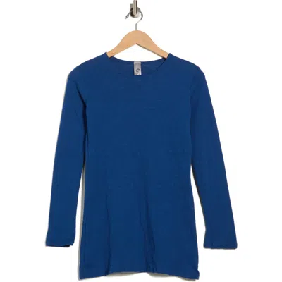 Go Couture Long Sleeve T-shirt In Blue