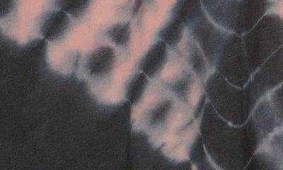 Go Couture Tie Dye Asymmetrical High-low Hem Sweater In Multi