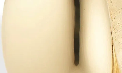 Cara Chunky Hoop Earrings In Gold