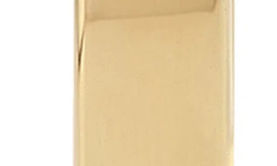 Frankie & Zoe 14k Yellow Gold Square Tube Hoop Earrings In Gold