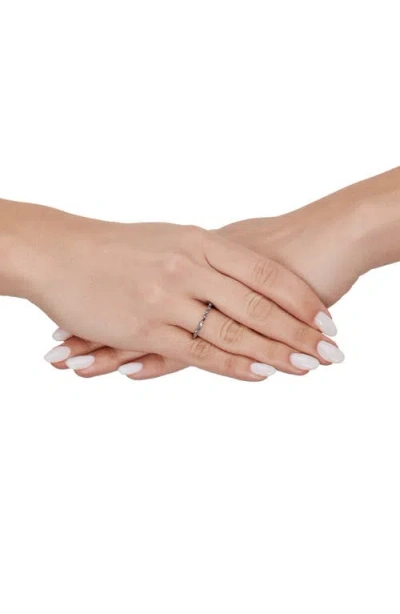 Frankie & Zoe 14k Yellow Gold London Blue Topaz Band Ring In Gold