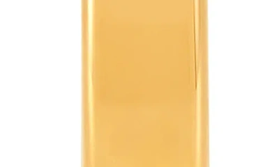 Frankie & Zoe 14k Yellow Gold Oval Huggie Hoop Earrings In Gold