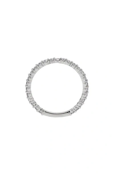 Frankie & Zoe Diamond Band Ring In Metallic