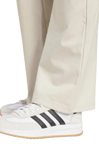 Adidas Originals Adidas Essentials Small Logo Flared Leggings In White