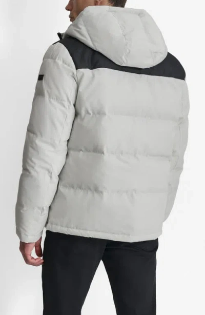 Dkny Puffer Jacket In White