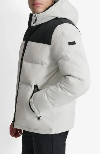 Dkny Puffer Jacket In White