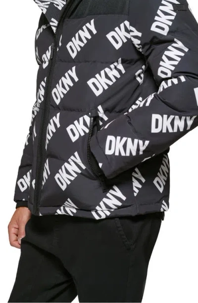 Dkny Puffer Jacket In Multi