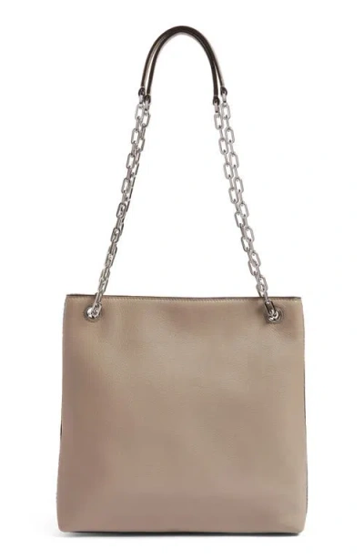 Tory Burch Frida Swingpack Leather Crossbody Bag In Gray