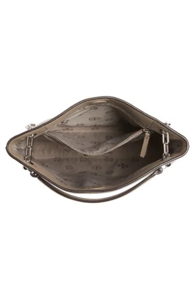 Tory Burch Frida Swingpack Leather Crossbody Bag In Gray